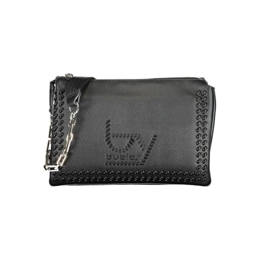 BYBLOS Chain Strap Bag Model BY17020 Women Black Handbags